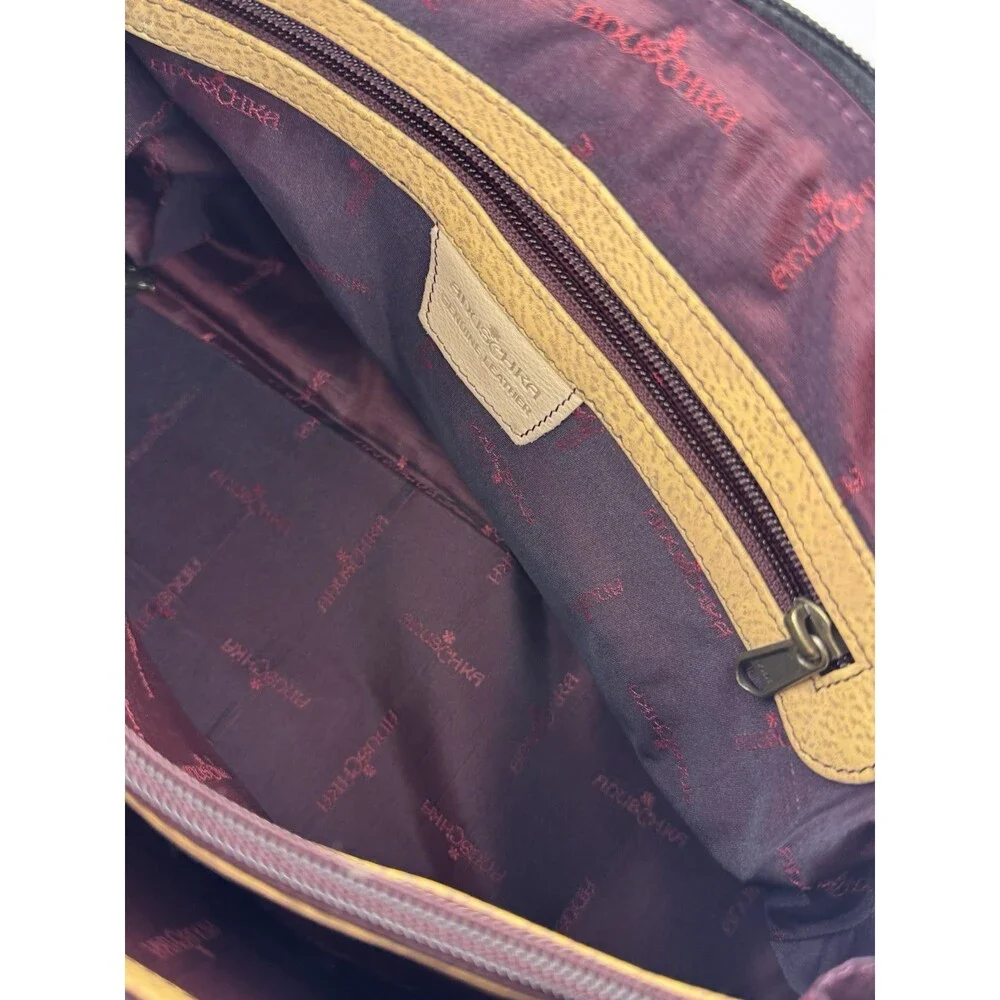 Anuska Zip Around Satchel With Cross Body Strap and 2 handles New With Tags